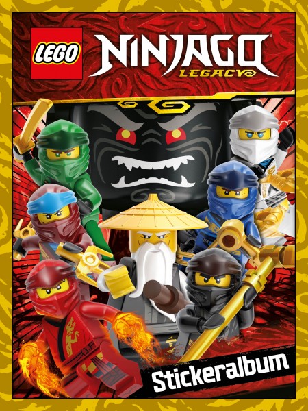 Neu Lego Ninjago Legacy Sticker Multipack mit Minifigur Lloyd und 8 Tüten 