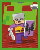 Nummer 0018 I LEGO® Minecraft Sticker