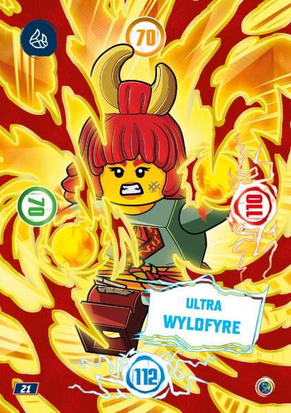 Nummer 021 I Ultra Wyldfyre I LEGO Ninjago TCG 9