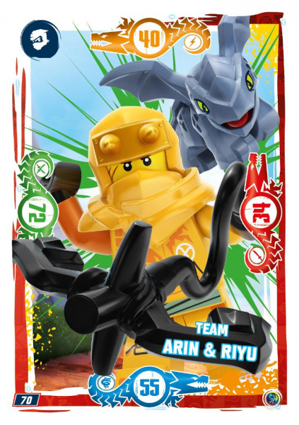 Nummer 070 I Team Arin & Riyu I LEGO Ninjago TCG 9