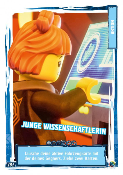 Nummer 181 I Junge Wissenschaftlerin I LEGO Ninjago TCG 9