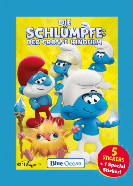 Die Schlümpfe 2025 Stickertütchen