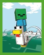 Nummer 0049 I LEGO® Minecraft Sticker