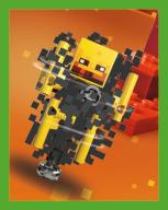 Nummer 122 I LEGO® Minecraft Sticker