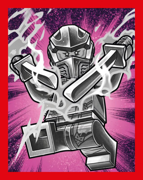 Sticker Nummer 085 I LEGO Ninjago Dragons Rising Stickerserie