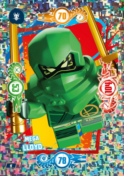 Nummer 004 I Mega Lloyd I LEGO Ninjago TCG 9