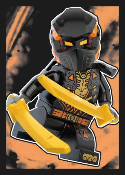 Sticker Nummer 199 I LEGO Ninjago Dragons Rising Stickerserie