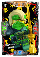 Nummer 064 I Mega Legacy Lloyd I LEGO Ninjago TCG 9 Next Level Nummer 064 I Mega Legacy Lloyd I LEGO Ninjago TCG 9 Next Level