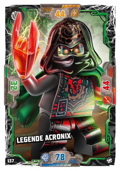 Nummer 137 I Legende Acronix I LEGO Ninjago TCG 8 Next Level