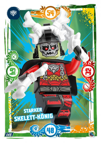 Nummer 145 I Starker Skelett-König I LEGO Ninjago TCG 9
