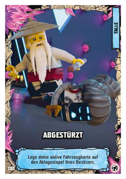 Nummer 188 I Abgestrzt I LEGO Ninjago TCG 8 Next Level