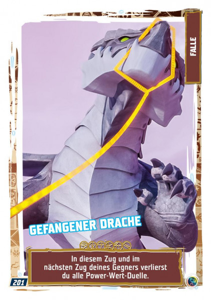 Nummer 201 I Gefangener Drache I LEGO Ninjago TCG 9