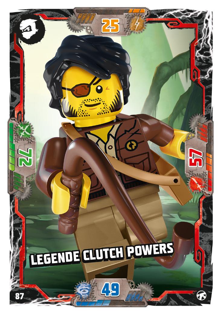 Nummer 087 I Legende Clutch Powers I LEGO Ninjago TCG 8 Next Level Blue Ocean Entertainment AG