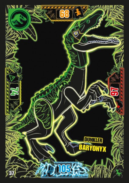 Nummer 037 I Dunkler Baryonyx I LEGO Jurassic World TCG 3