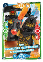 Nummer 144 I Team Kaiserlicher Klauengeneral & Wachkommandant I LEGO Ninjago TCG 9 Nummer 144 I Team Kaiserlicher Klauengeneral & Wachkommandant I LEGO Ninjago TCG 9