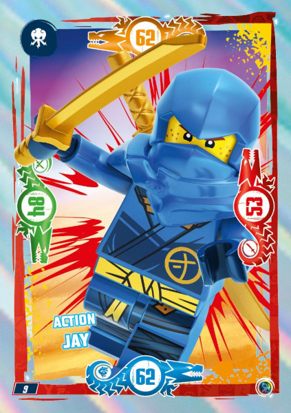 Nummer 009 I Action Jay I LEGO Ninjago TCG 9