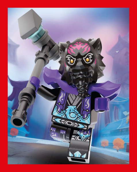 Sticker Nummer 123 I LEGO Ninjago Dragons Rising Stickerserie