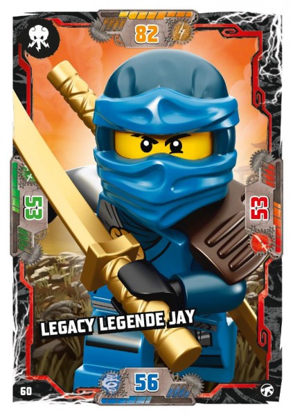 Nummer 060 I Legacy Legende Jay I LEGO Ninjago TCG 8 Next Level