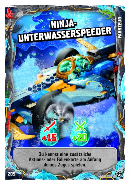 Nummer 209 | Ninja-Unterwasserspeeder