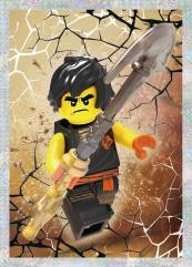 Sticker Nummer 044 I LEGO Ninjago Crystalized Stickerserie