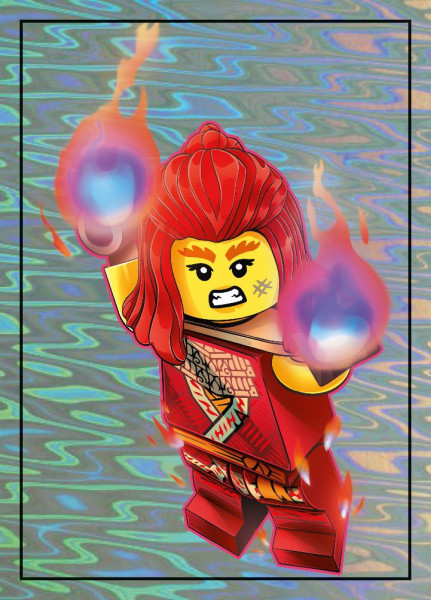 Sticker Nummer 095 I LEGO Ninjago Dragons Rising Stickerserie