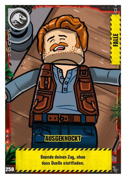 Nummer 250 I Ausgeknockt I LEGO Jurassic World TCG 3