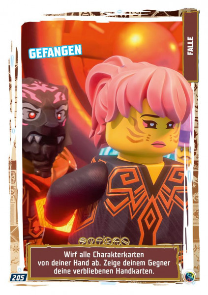 Nummer 205 I Gefangen I LEGO Ninjago TCG 9