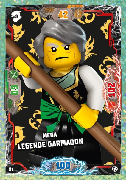 Nummer 081 I Mega Legende Garmadon I LEGO Ninjago TCG 8 Next Level