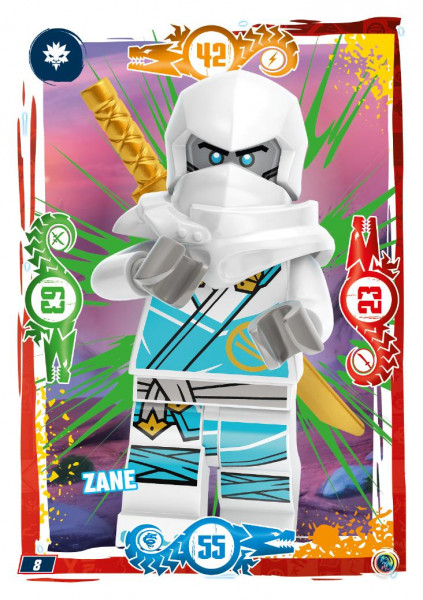 Nummer 008 I Zane I LEGO Ninjago TCG 9