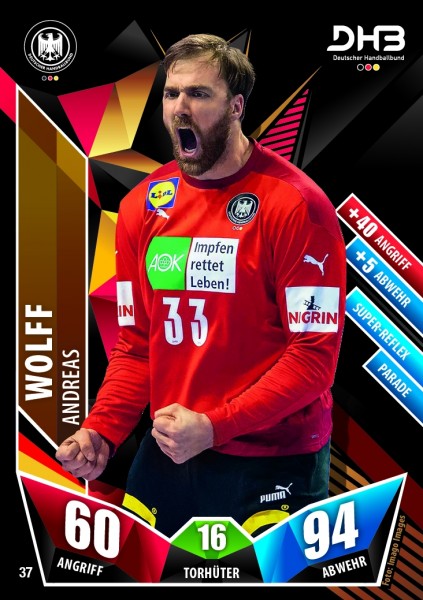 Handball 2021/22 Trading Card Nummer 037