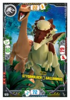 Nummer 123 I Team Stygimoloch & Gallimimus I LEGO Jurassic World TCG 3 Nummer 123 I Team Stygimoloch & Gallimimus I LEGO Jurassic World TCG 3