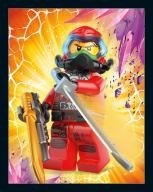 Sticker Nummer 028 I LEGO Ninjago Crystalized Stickerserie