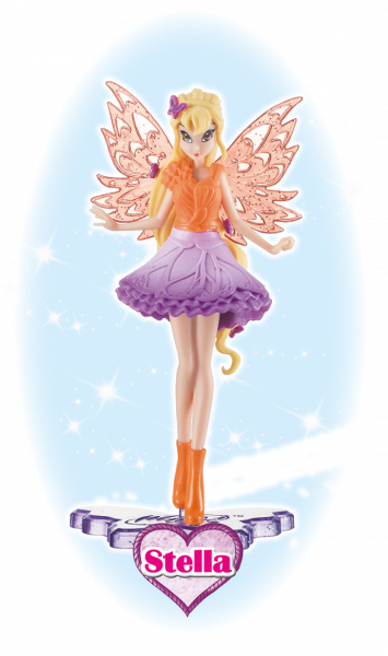 Winx Club Sammelfigur Magic Girl Stella!