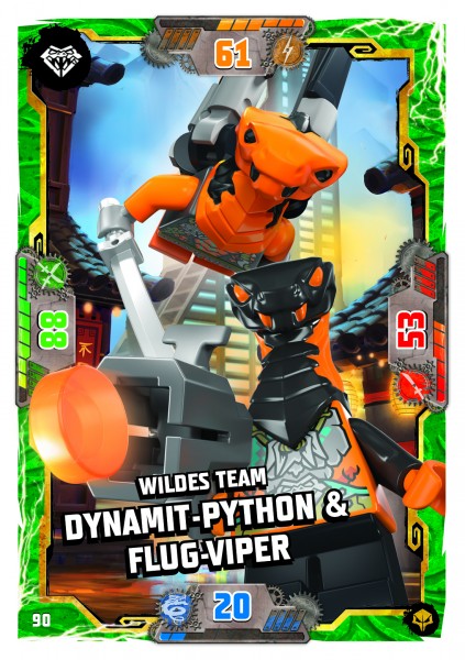 Nummer 090 | Wildes Team Dynamit-Python & Flug-Viper