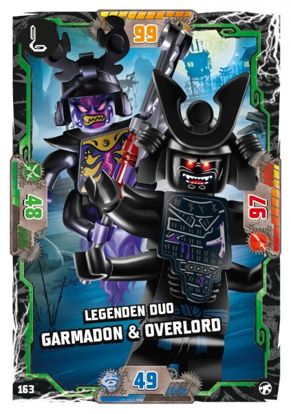 Nummer 163 I Legenden Duo Garmadon & Overlord I LEGO Ninjago TCG 8 Next Level