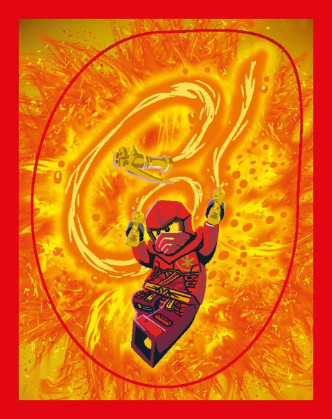 Sticker Nummer 023 I LEGO Ninjago Dragons Rising Stickerserie