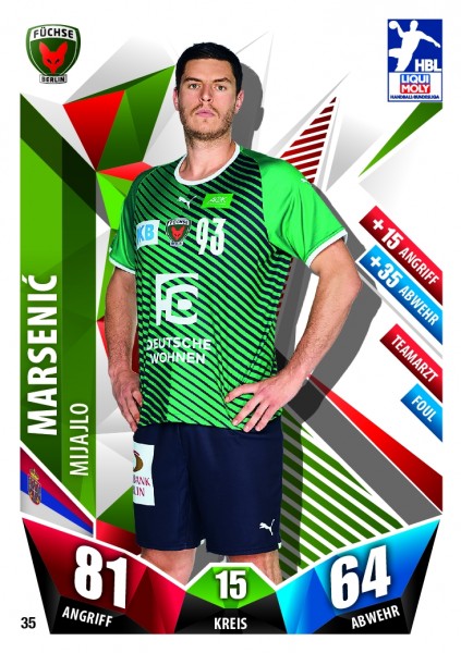 Handball 2021/22 Trading Card Nummer 035