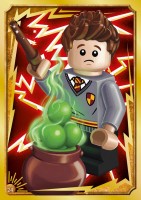 Sammelkarte Gold Nummer 024 I Harry Potter Trading Card Sammelkarte Gold Nummer 024 I Harry Potter Trading Card