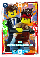 Nummer 061 I Duo Schmied Kai & Agent Jay I LEGO Ninjago TCG 9 Next Level Nummer 061 I Duo Schmied Kai & Agent Jay I LEGO Ninjago TCG 9 Next Level