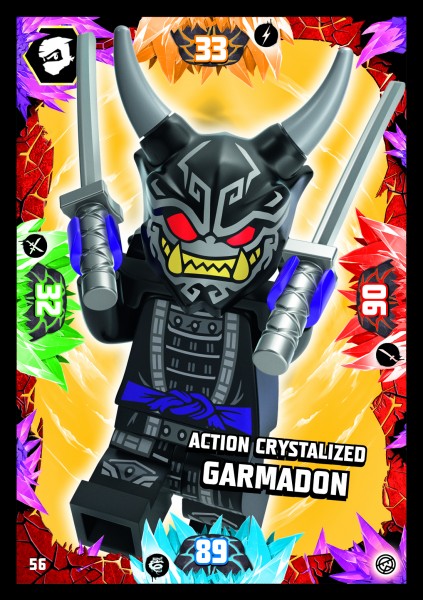 Nummer 056 I Action Crystalized Garmadon