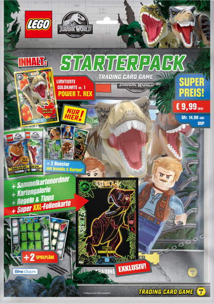 LEGO Jurassic World TCG 3 Starterpack