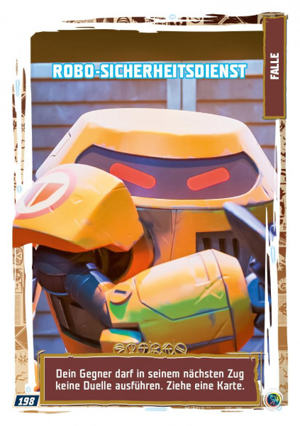 Nummer 198 I Robo-Sicherheitsdienst I LEGO Ninjago TCG 9