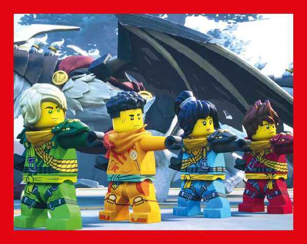 Sticker Nummer 169 I LEGO Ninjago Dragons Rising Stickerserie
