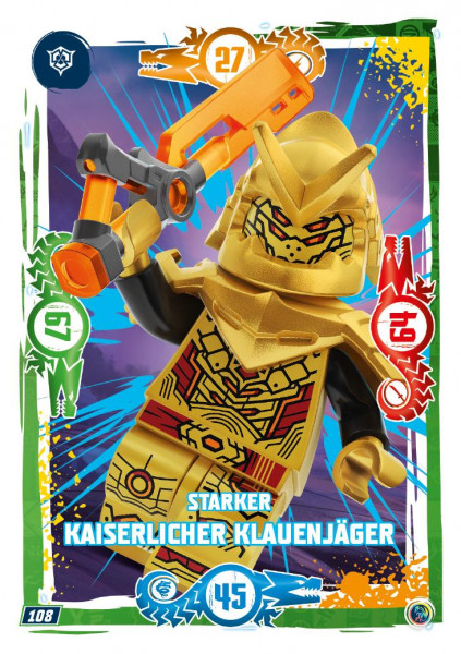 Nummer 108 I Starker Kaiserlicher Klauenjäger I LEGO Ninjago TCG 9