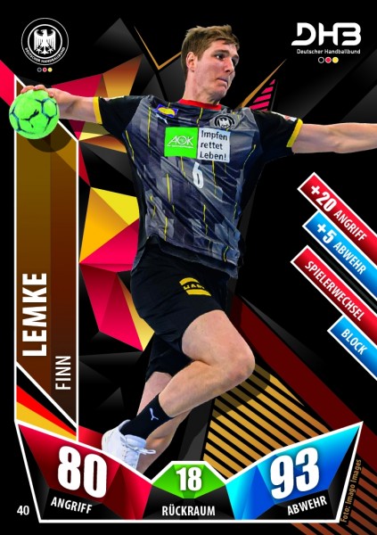 Handball 2021/22 Trading Card Nummer 040