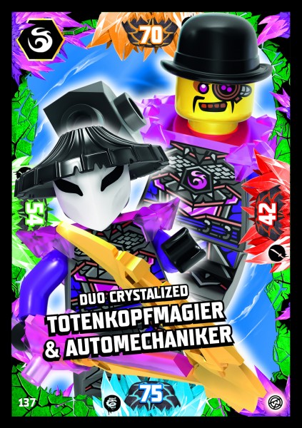 Nummer 137 I Duo Crystalized Totenkopfmagier & Automechaniker