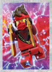 Sticker Nummer 030 I LEGO Ninjago Crystalized Stickerserie