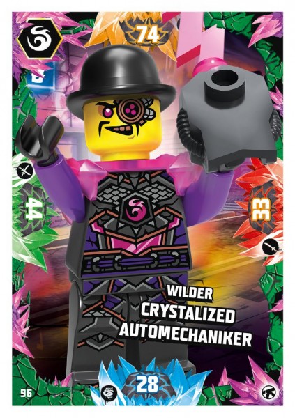 Nummer 096 I Wilder Crystalized Automechaniker I LEGO Ninjago TCG 8 Next Level