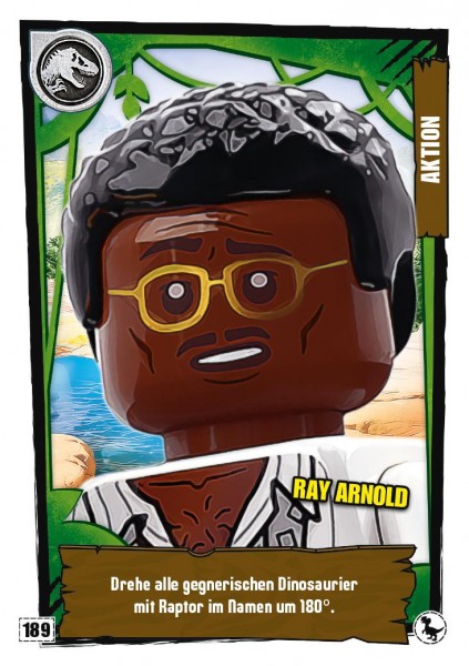 Nummer 189 I Ray Arnold I LEGO Jurassic World TCG 3