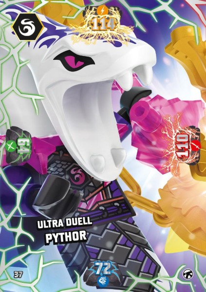 Nummer 037 I Ultra Duell Pythor I LEGO Ninjago TCG 8 Next Level